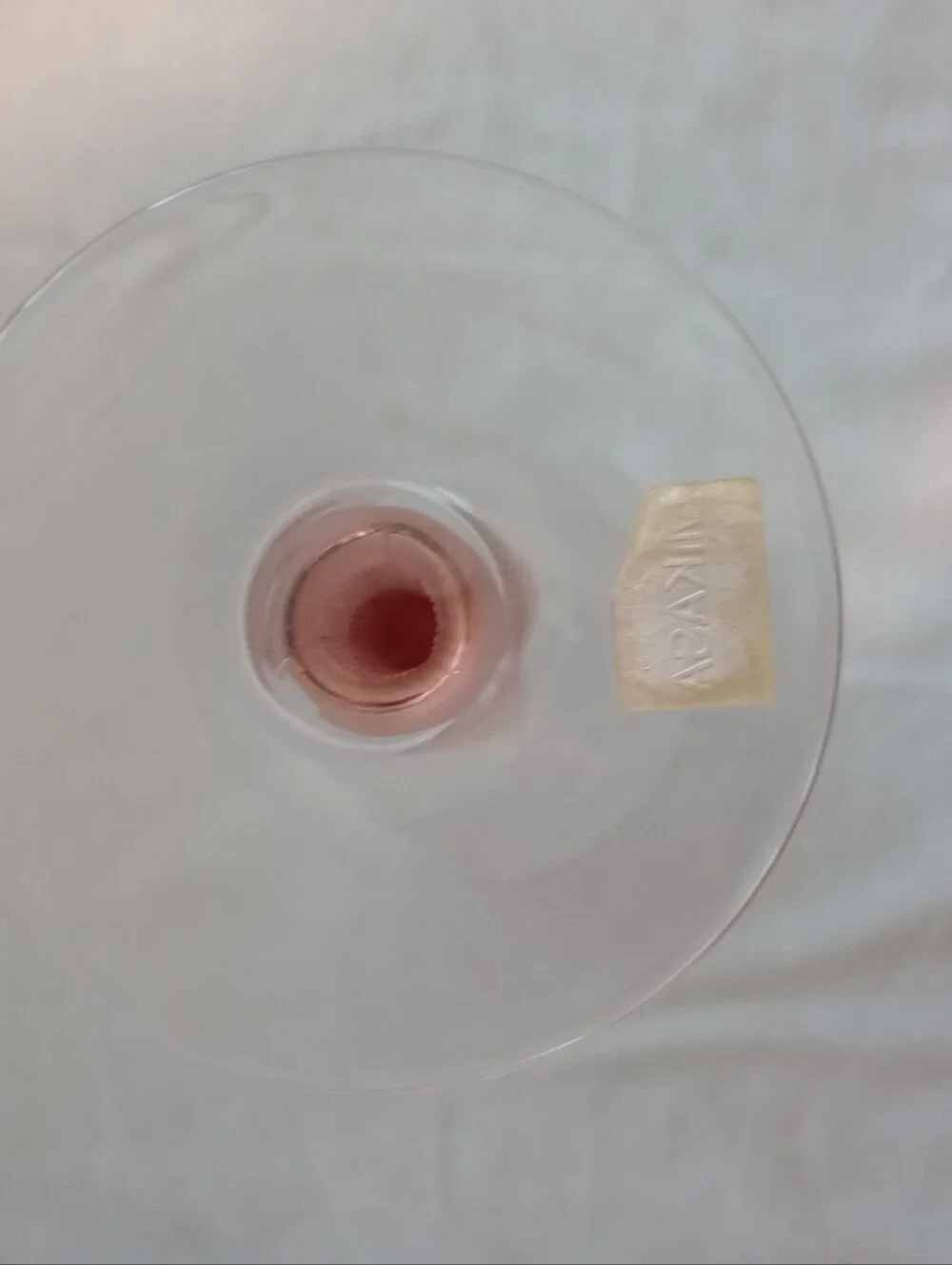 Mikasa Sea Mist Coral Wine Glasses-Set of 3- Made In West Germany